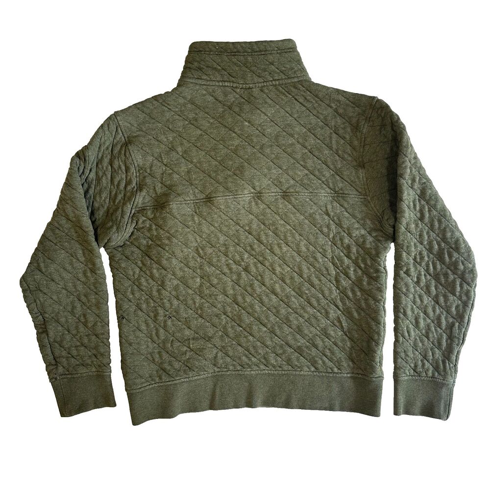 Patagonia Organic Cotton Quilt Snap-T Pullover Men's Size S Small Green - Picture 2 of 16